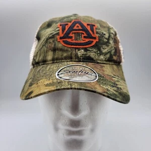 Auburn Tigers Hat Mens Womens Zephyr Trucker Mesh Back Trail Camo Snapback SEC - Picture 1 of 11