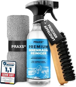 Auto Innenraum Reiniger Set für Cockpitpflege & Polsterreiniger mit Duft- PRAXS® - Bild 1 von 8