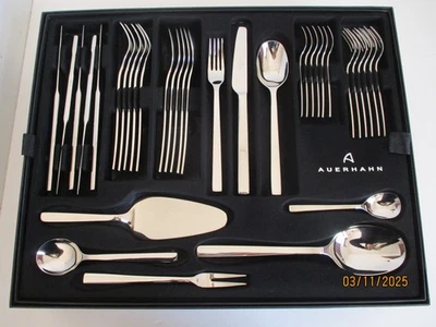AUERHAHN BESTECK SENTIO EDELSTAHL MATTIERT, 68-TEILIG - Bild 1 von 4