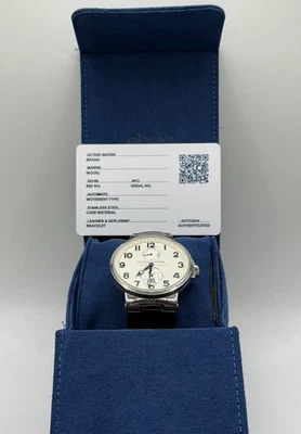 Reloj Ulysse Nardin Maxi Marine Acero Inoxidable 263-66 41MM Correa Cuero  Foto 1 de 4