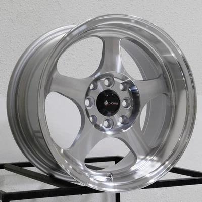 Juego de 20 llantas mecanizadas plateadas 16x8 Vor SP1 4x100/4x114,3 (4) 73,1 Foto 1 de 4