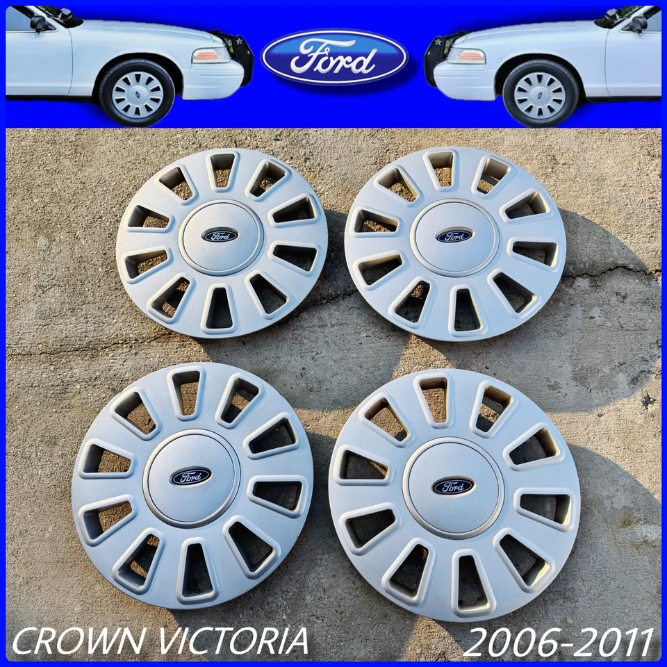 Ford Crown Victoria Police Interceptor | Cubierta de rueda OEM de 17” pulgadas 2006-2011 Foto 1 de 4
