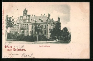 Ansichtskarte Rathenow, das Kreishaus 1899  - Picture 1 of 2