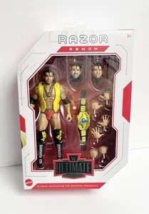 WWE Ultimate Edition Razor Ramon Wrestling Action Figure (Yellow) - Picture 1 of 7