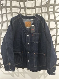 Chaqueta de Camionero Levis Union Engineer Denim Cárdigan Abrigo Grande E Para Hombres L - Imagen 1 de 5