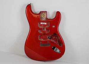 2002 Vintage Fender Stratocaster American Standard Crimson Red BODY USA - Picture 1 of 20