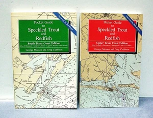 POCKET GUIDE TO SPECKLED TROUT AND REDFISH-UPPER & LOWER TEXAS COAST EDITIONS - Picture 1 of 2