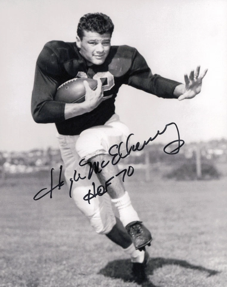 Hugh McElhenny Autographed Signed 8x10 Photo San Francisco 49ers "HOF 70 - Image 1 of 1