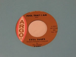 Etta James 45 Fool That I Am Argo - Picture 1 of 2