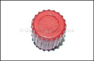 5 PCs Tektronix Knob Red Our Ref # Q001330 ( Without Set-Screw ) NEW - Picture 1 of 3