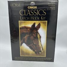 Horse Caron Classics Needle Craft Latch Hook Rug Kit 20x30 CC0103