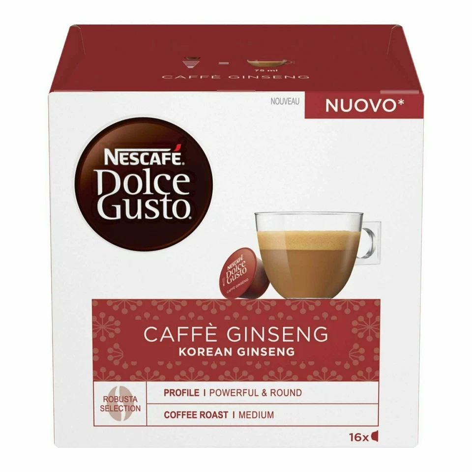 NESCAFÉ 96 Capsule Nescafè Dolce Gusto GINSENG KOREAN Originali