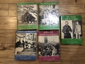 1957 Photographic History Of The Civil War - 5 Volumes With DJ - Francis Miller - Picture 1 of 12