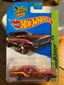 HOT WHEELS 1971 PLYMOUTH ROAD RUNNER RED ACCEL #244/250 HW WORKSHOP - Picture 1 of 4