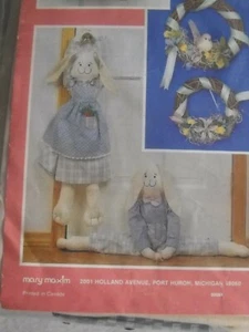 Hillary Rabbit Zugluftstopper-Kit 30" hoch von Mary Maxim 67367 F3 - Bild 1 von 3