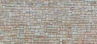 NOCH HO scale ~ 'LIMESTONE WALL' EMBOSSED decor sheet ~ # 56642 suit model train - image 1 of 2