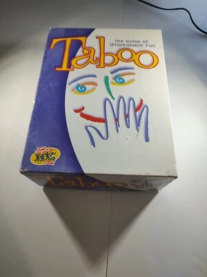 Taboo The Game of Unspeakable Fun by Milton Bradly 1989 Complete Tested - Image 1 of 4