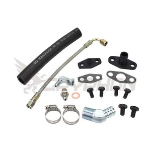 Kit de línea de retorno de alimentación de aceite turbo Holden Commodore VL RB30ET stock Garrett T3 - Imagen 1 de 3