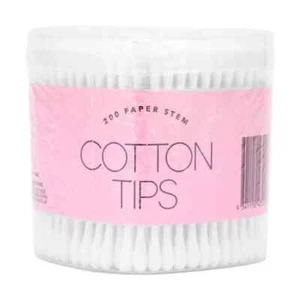 200 Piece Paper Stem Cotton Tips Heart Shaped Box Soft and Strong Cotton Buds AU - Picture 1 of 5