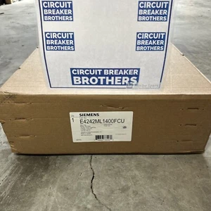 SIEMENS E4242ML1400FCU 400 AMP 120/240 VAC 1-PHASE 3 WIRE LOAD CENTER NEW IN BOX - Picture 1 of 3