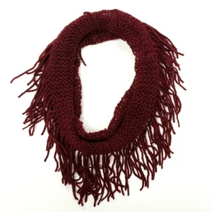 Girl's Loop Round Tassel Girls Scarf Warm Winter Autumn Kids Collar Neck Wrap - Picture 1 of 10