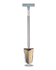 Lesche Sampson Pro-Series T-Handle Shovel 31â€� with Sharpened Edge for Cutting