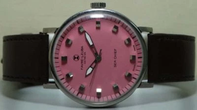 Reloj de pulsera vintage Favre Leuba Seachief Geneve cuerda para hombre s310 antiguo usado Foto 1 de 4