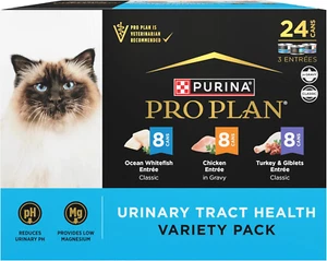 Purina Pro Plan Urinary Cat Food Wet Variety Pack Urinary Tract Health Ocean Whi - Picture 1 of 12