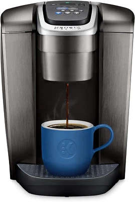 K-Elite Single-Serve K-Cup Pod Coffee Maker, Brushed Slate, 12 Oz. Brew Size - Image 1 of 4