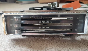 1966 66 65 Impala HEATER CONTROL NON-A/C Heat Climate Control with Cables OEM GM - Bild 1 von 6