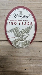 🔥 (2) Beer Coaster YUENGLING Brewery Traditional Lager Collector Special - Picture 1 of 4