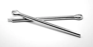 5/32" x 2" Cotter Pin Low Carbon Steel Zinc Plated - Picture 1 of 1