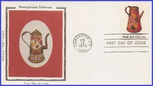 USA4 #1775 U/A COLORANO SILK FDC Towlevare Coffee Pot - Bild 1 von 1