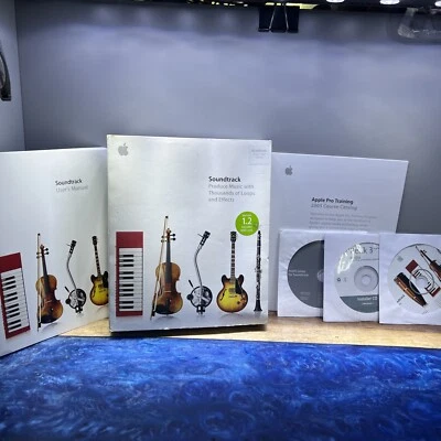 Apple Soundtrack M9303Z/B Peak 3 Express Apple Loops W Box Manual & Activation # - Image 1 of 4