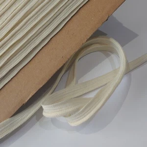 FULL CARD 48.5 metres of vintage cream 9mm wide GIMP braid - Picture 1 of 5