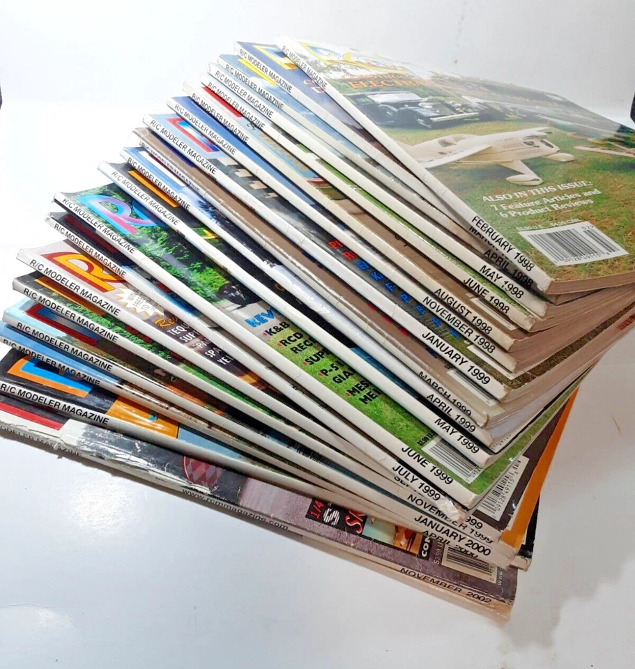 RCMODELER Radio Control Muliple Years You Choose RC MODELER - Image 1 of 1