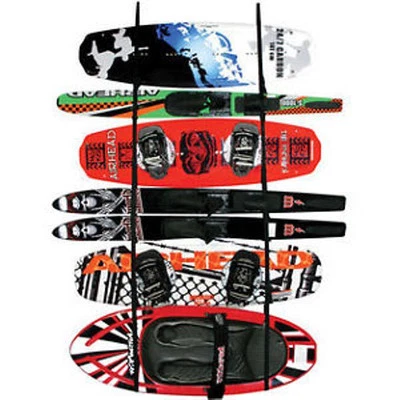 Kwik Tek LR-1 Airhead Ladder Rack Wakeboard Kayak Water Ski Paddle Wall Mount