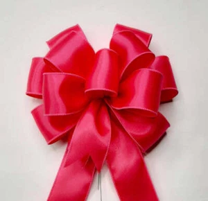 Satinschleife Fuchsia Rosa - Bild 1 von 2