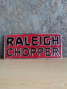 Raleigh wall art, Cast Sign, automobilia, man cave, collectable - Picture 1 of 4
