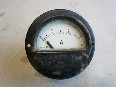 Oldtimer LKW PKW Vorkrieg Nachkrieg Amperemeter Anzeige Ampere STARS 142-3 - Bild 1 von 4
