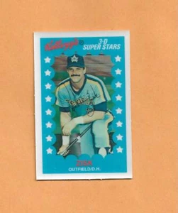 RICHIE ZISK 1982 KELLOGGS 3-D SUPERSTARS CARD # 1 - Picture 1 of 1