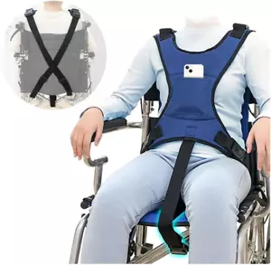 Wheelchair Seat Belt Restraints Safety for Elderly Wheelchair Harness Adult Seat - Picture 1 of 12