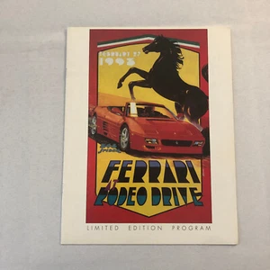 Ferrari at Rodeo Drive Event Program Brochure 1993 - Picture 1 of 5