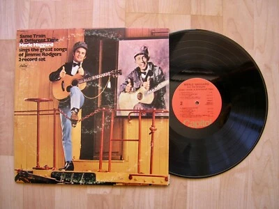 MERLE HAGGARD same train different time Capitol SWBB 223  gate 2LP - Image 1 of 3