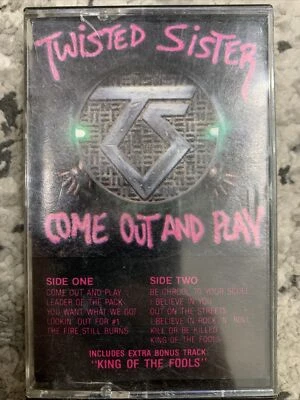 Come Out and Play by Twisted Sister Cassette, Nov-1985, Foto 1 de 4
