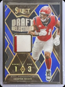 Will Anderson Jr - 2023 Panini Select - Jersey Patch - Rookie - Two-color /35 RC - Bild 1 von 1