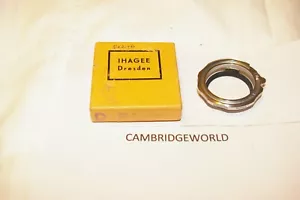 Exakta IHAGEE DRESDEN NEW ORIGINAL METAL 2 in 1 ADAPTER in the IHAGEE BOX - Picture 1 of 4