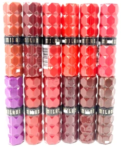 (12) Milani Color Fetish Balm Lipstick Sealed 0.1 oz Full Set No Repeat Colors - Picture 1 of 3