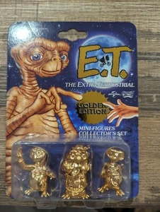 E.T L'extraterrestre Universal Gold Édition Figurine - Imagen 1 de 2