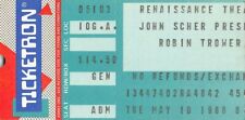 Robin Trower Tuesday May 10 1988 Ticket Stub 10AMTS